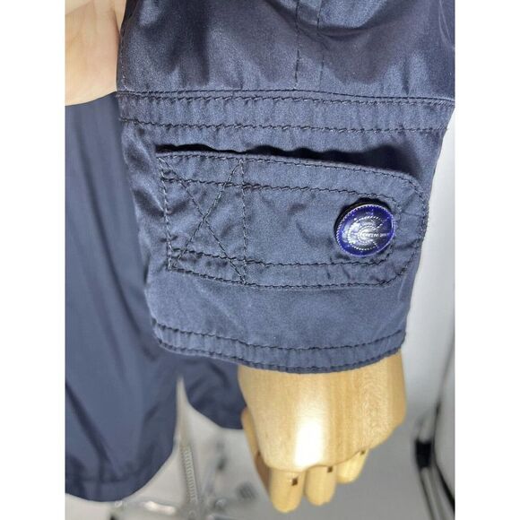 Creenstone (14 XL US) Lightweight Jacket Size 42 Zip Away Hood Navy Blue Holland - Picture 11 of 16